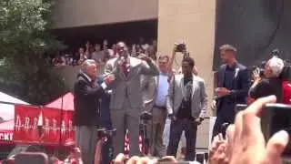 2013 Dwight Howard Introduced to Red Nation
