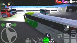 Rainha Bus Parking in CAMPO VERDE Bus Terminal | The Road Driver #7 - iOS Game