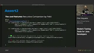 Devnexus 2024 - Modern Testing Tools for Java Developers - Elias Nogueira