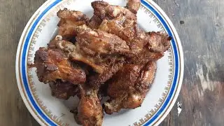 Куриные крылышки горячего копчения