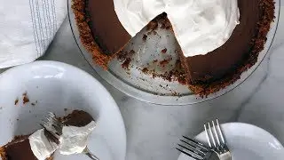 Milk-Chocolate Pudding Pie- Everyday Food with Sarah Carey