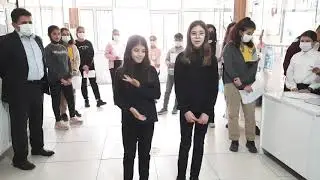 Yıldızkent Şehit Şeref Ortaokulu işaret diliyle 