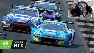 Audi R8 LMS EVO | Silverstone Circuit | Assetto Corsa Competizione | Thrustmaster T300