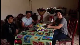Сакит Самедов с семьей. Мама и сестра ❤️