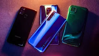 Wielki TEST smartfonów za ~1000PLN | P40 Lite, Redmi Note 9 Pro, Galaxy M21, Realme 6