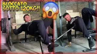 SONO RIMASTO BLOCCATO SOTTO 120 KG DI PANCA *DOLOROSO*