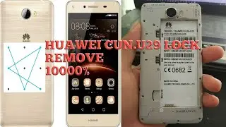 Hard reset Huawei Y5II CUN U29 screen lock pattern