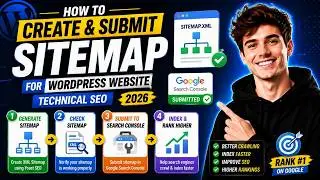How to create and submit sitemap for wordpress website technical SEO 2026