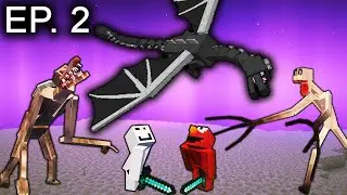 Beating Minecraft Hardcore Mode With Way Too Many Horror Mods