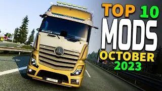 Top 10 Mods For ETS2 1.48 - OCTOBER 2023 (Season 9) | ETS2 1.48 MODS