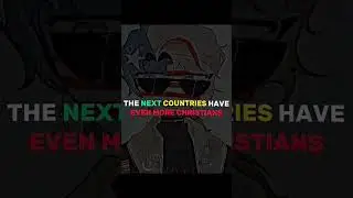 Top 15 Countries With The Most Christians ✝️☦️🙏 #shorts #edit #countryhumans