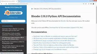 6. blender python API
