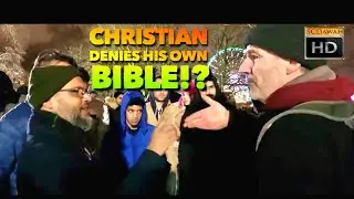 Christian denies his own Bible!? Hashim Vs Christians | Old Is Gold | Speakers Corner | Hyde Park