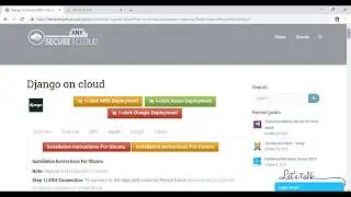 Secured Django on Ubuntu 14.04 LTS - Deploy on Azure , AWS and Google Cloud Platform.