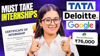 Google, Microsoft, TATA & Deloitte Offering FREE Internship 2026 | Apply Before It’s Gone