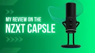 🔵MY REVIEW ON NZXT CAPSULE MICROPHONE | EXCELLLENT MIC