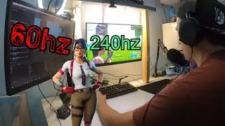 ⚡J'AI LE MEILLEUR ECRAN 240HZ | COMPARATIF 60HZ VS 240HZ