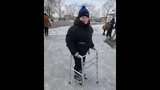 Уроки Адаптивной физкультуры. Коньки 2 раз. 06.03.2024