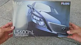 UNBOXING Lexus LS600 HL Fujimi KIT 1:24 scale Review ASMR #scalekit#lexus#automobile#fujimi