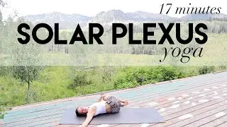 Solar Plexus Yoga | 17 min | Yoga with Maria