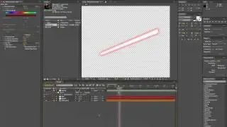 How to create a Lightsaber effect in Adobe After effects
