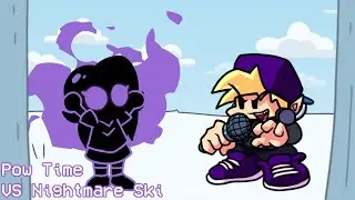 Friday Night Funkin' - VS Nightmare Ski - Pow Time | FNF NIGHTMARE MODS