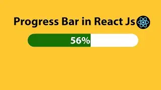 Progress Bar in React Js  #react #reacttutorial #progressbar #reactprogressbar