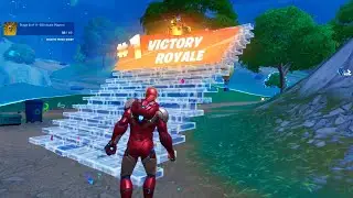 Fortnite 4:1 Iron Man Crowned Victory Royale