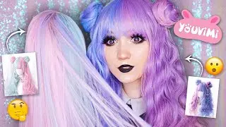 KAWAII HALF AND HALF WIGS! 💜💖 YOUVIMI TRY-ON HAUL, FIRST IMPRESSIONS + REVIEW 💫