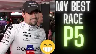 Lance stroll Interview P5 Race Las vegas GP 