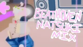 👁🌸 [mobile funky friday] doki doki takeover! - beathoven (natsuki mix) + gb natsuki cosplay! 🌸👁