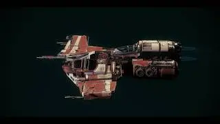 3D Coat- Concept Art- Vehicle Spaceship Design, Concept Sculpt, Turntable