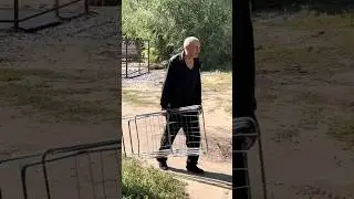 Первые дома в городе Рудный