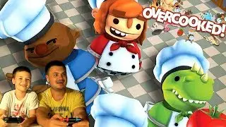 OverCooked Co-op Let's Play on Nintendo Switch