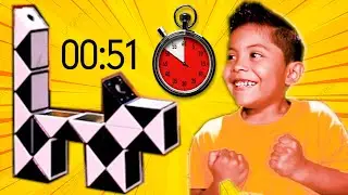 RETO!!! FIGURAS CON LA SERPIENTE!!! TIEMPO RECORD