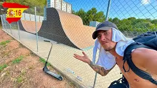 El Skatepark Prohibido!🤬 | Cruzando España A Pie En 30 Días