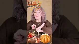 Picking Plucking Reaping #autumn #fallseason #fallvibes #learnsignlanguage #asl #signwithme #love