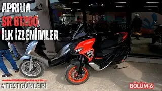 APRILIA SR GT 200 | YENİ BAŞLAYANLAR ÇOK ŞANSLI | İLK İZLENİMLER [RPM]