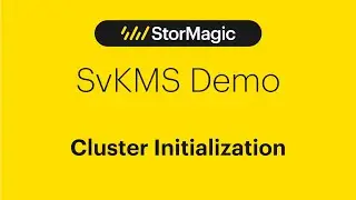 SvKMS Demo - Cluster Initialization