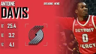 PORTLAND TRAIL BLAZERS: Antoine Davis ᴴᴰ