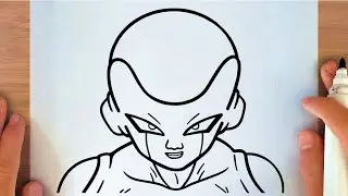 HOW TO DRAW FRIEZA