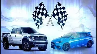Ford F 150 SVT Raptor VS Ford Focus RS500 NFSMW 2012