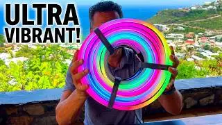Govee Outdoor Neon Rope Lights, 32.8ft RGBIC IP67 Waterproof Neon Lights with 64+ Scenes
