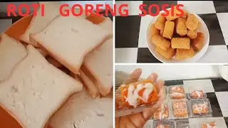 ROTI SOSIS GORENG !!JAJANAN ENAK 2000