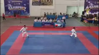 Kadet Kota Bogor (AO) vs Kab Cirebon (AKA) | Kejurprov Inkai Jabar 2024