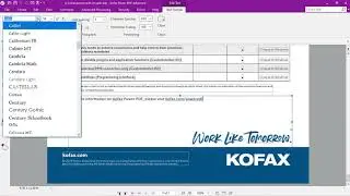 Easily edit text in a PDF with Kofax Power PDF formerly Nuance Power PDF