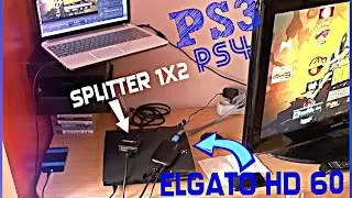 Как записать игры c PS3\PS4 через Elgato HD 60|Как стримить на twitch.tv - Youtube 2015 HD
