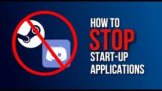 How To Stop Start-up Applications