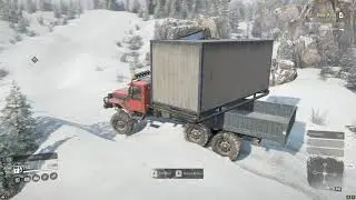 Snowrunner Imandra(New Pool)Deliver to the Fishing Spot,Portable Cabin 2/4K Gaming