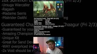 10x Drop DEF Summon Event | Overpriced Guaranteed Champion?? | RAID Shadow Legends